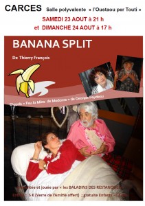 Banana split Carces 2014   